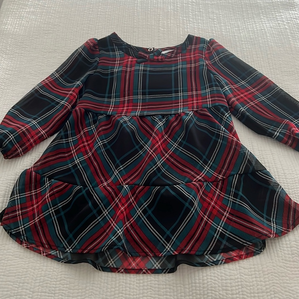 EUC 2T Draper James plaid dress
